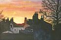 Sunrise over Long Preston